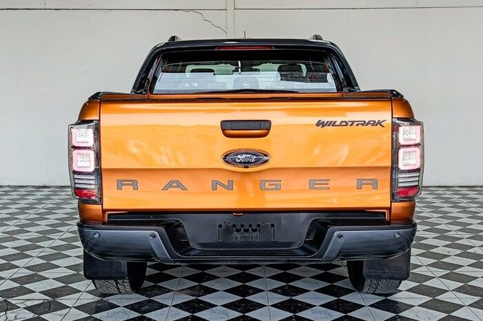 
2018 FORD DOUBLE CAB 3.2 4WD AT Orange full									