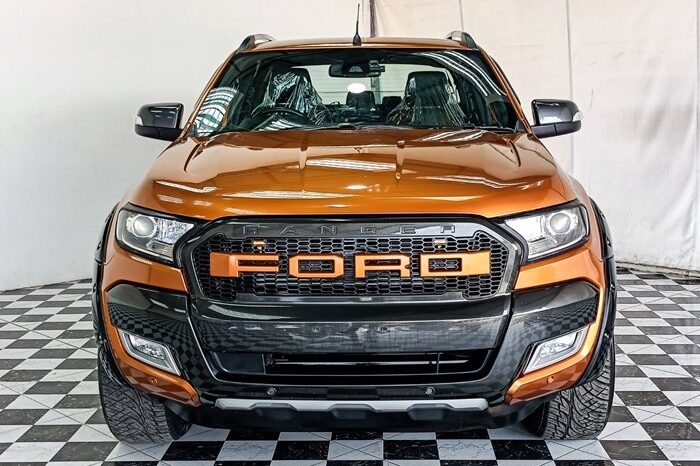 
2018 FORD DOUBLE CAB 3.2 4WD AT Orange full									